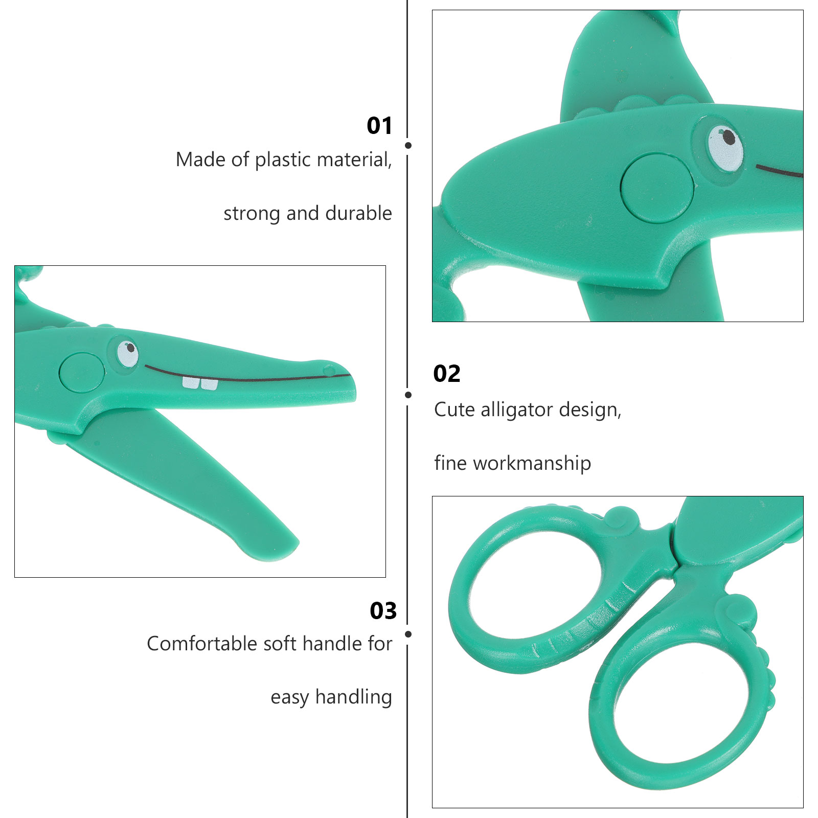 Kids DIY Scissor School Student Scissor Kindergarten Craft Making Scissor