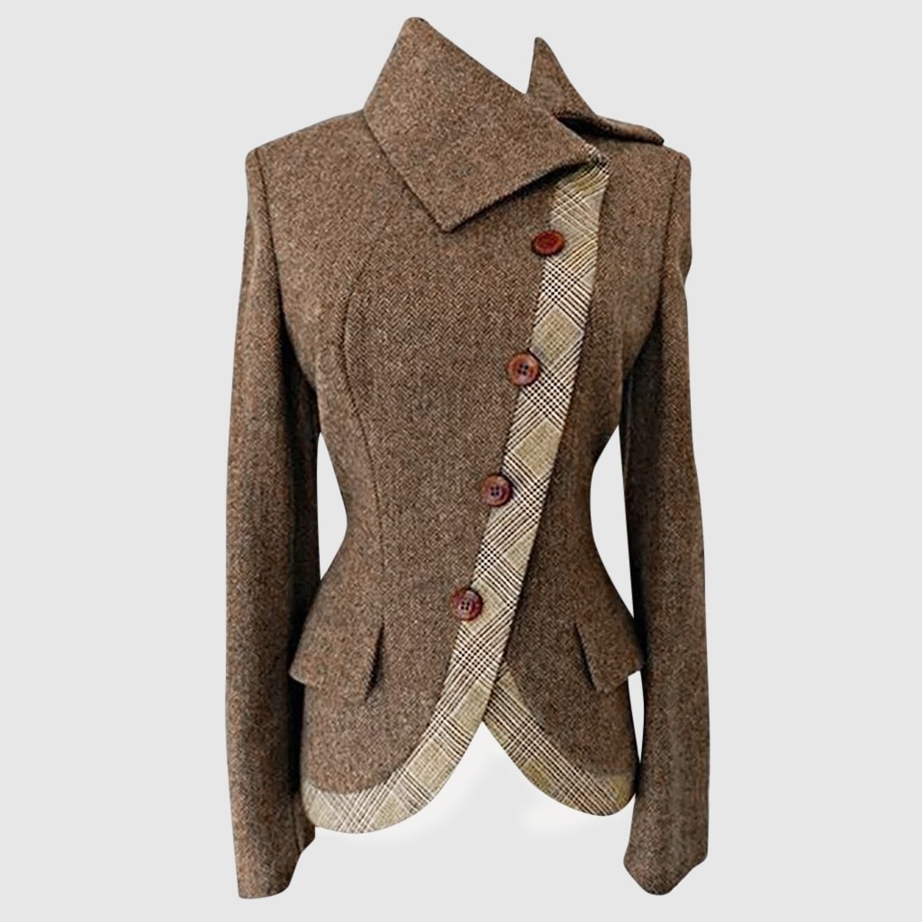 Women Gothic Vintage Overcoat Winter Outwear Jacket Slim Coat Women Casual Retro Buttoned Jacket E3