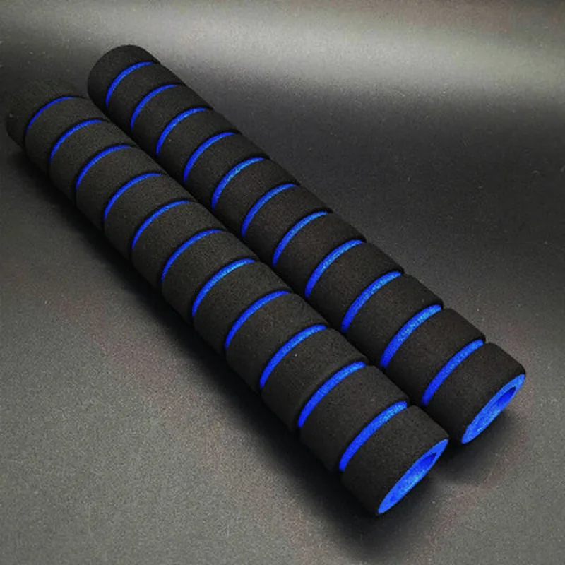 1 par 22cm långa halkfria träningsredskap för hemmabruk horisontella stänger grepp svampskum handtag gym fitness pull-up bar tillbehör