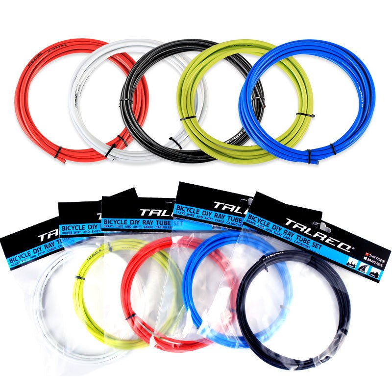 Câble De Frein Vélo 3M - Fil Intérieur Robuste Pour VTT, Vélo De Route - Kit Complet Haute Qualité Rouge/Noir/Bleu/Blanc/Vert