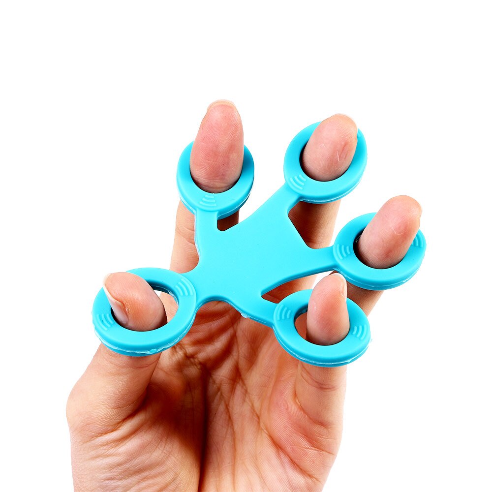 Silicone Grip Device Finger Exercise Stretcher Arthritis Hand Grip Trainer Strengthen Training To Relieve Pain