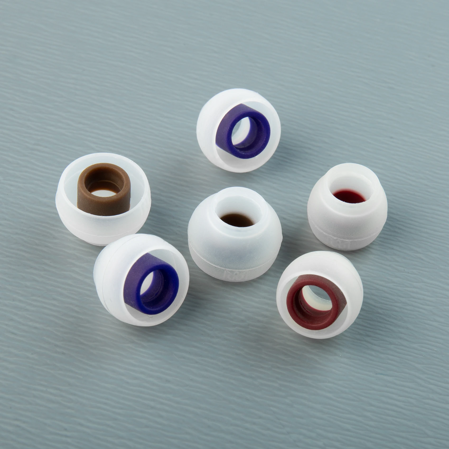 TRI Clarion Silicone Earphone Eartips 3 Pairs for S/M/L Size Headphone Accessory Wired Headset Earbuds TRI x HBB IEM kbear 07 08