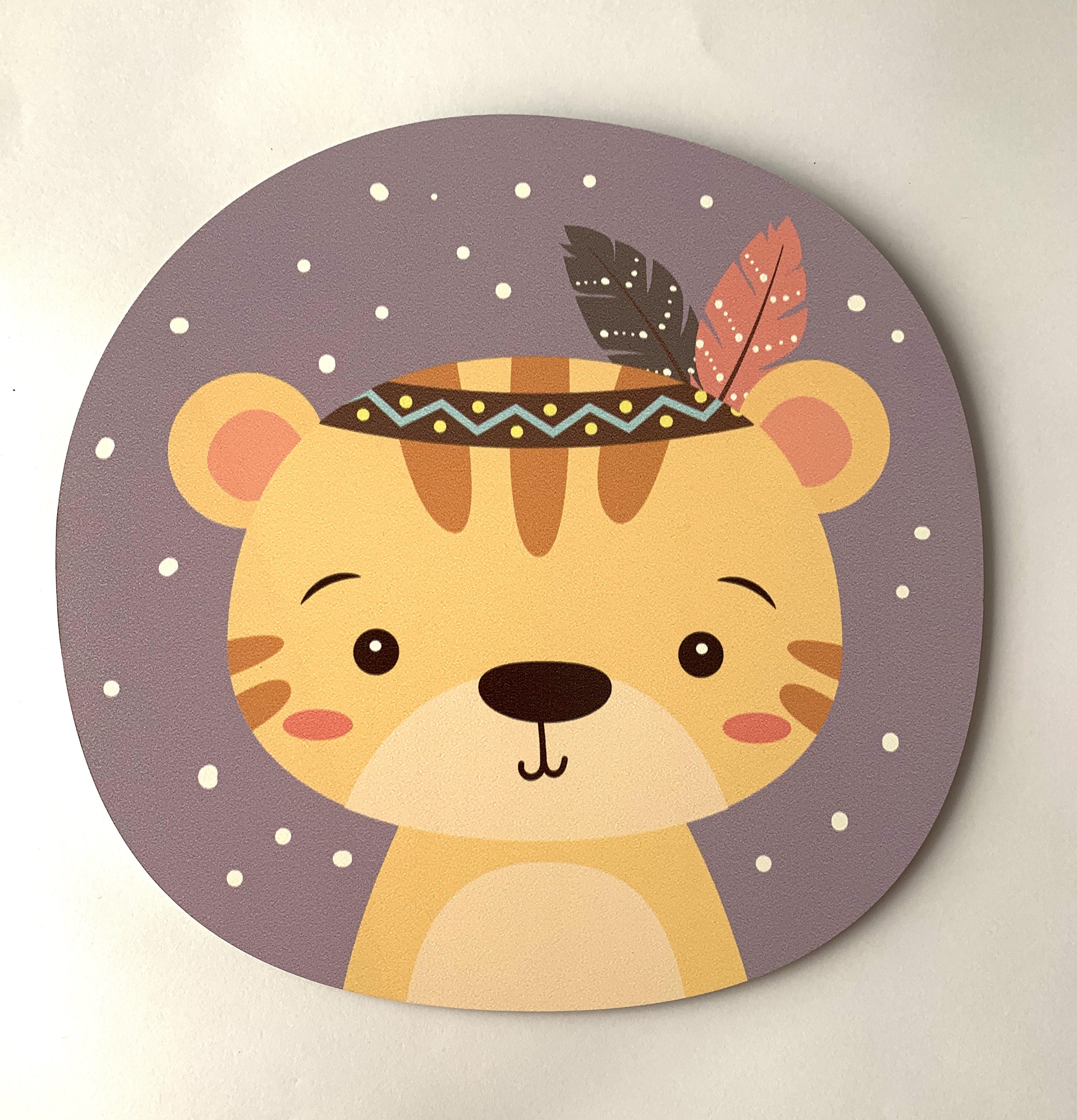 Baby Room Wall Decor, Nursery Child Animal Pictures, 6 Piece Set 20x20CM