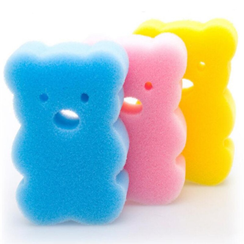 Baby Bath Sponge Brushes Shower Products Comfortable Soft Towel Accessories Infant Children Rub Baby Rubbing Body Wash Cotton: Random1pcs