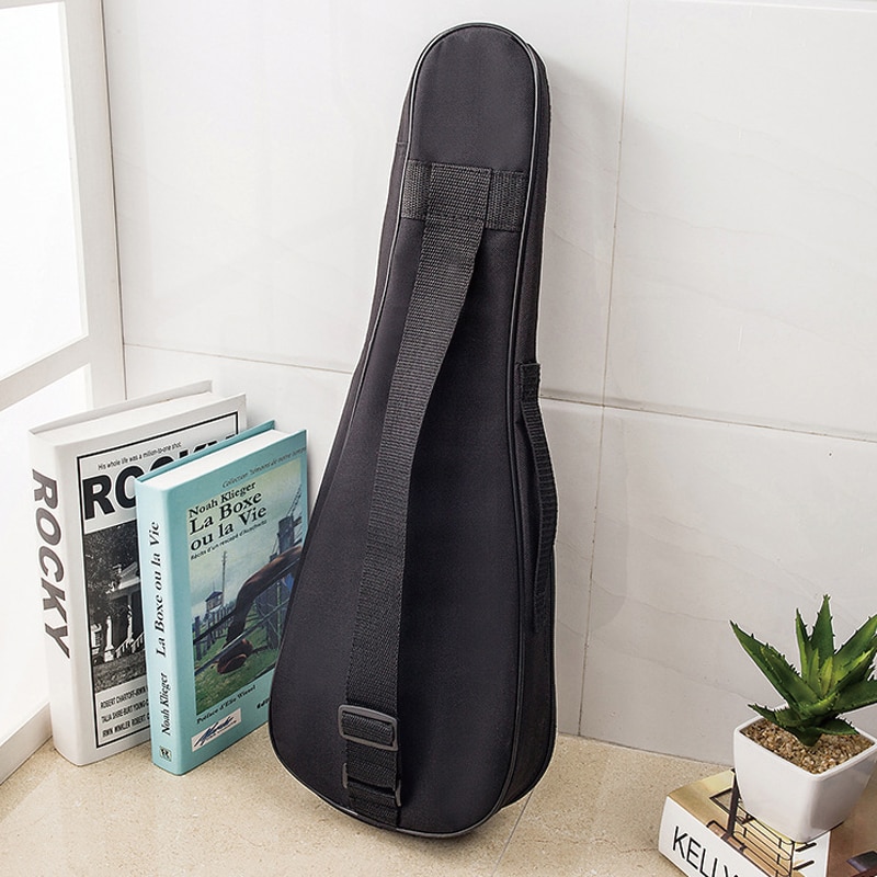 Ukulele Bag 21/23/26 Inch Portable Waterproof Musical Instrument Single Shoulder Bag Soprano Guitar CaseTas Guitar Carry Case