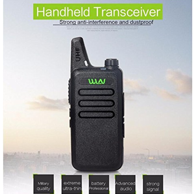 WLN-MINI transceptor de mano KD-C1 KDC1 UHF, Radio bidireccional, comunicador, estación de radio HF, cb, mi-ni, Walkie Talkie, WLN, KD, C1