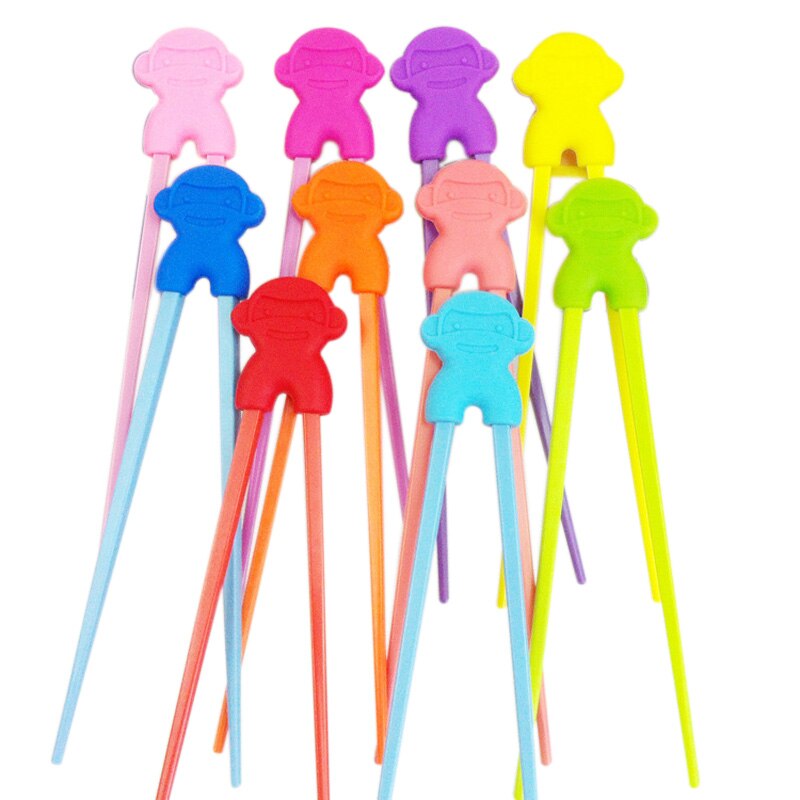 1 Pair Chopsticks For Sushi Baby Kids Cartoon Food Sticks Easy Use Fun Learning Training Helper Dishes Dinner Game Kitchen Tools: A2