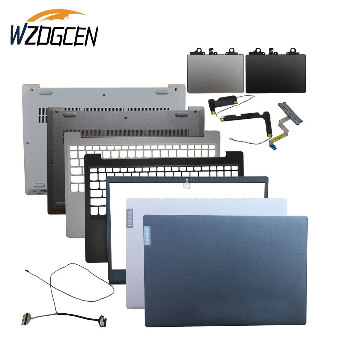 NOWOŚĆ DLA Lenovo ideapad S145-15AST 15IWL 15IGM 15API 15IIL 340C-15 Laptop LCD Back Bezel Palmrest Bottom Case Cover Shell Housing