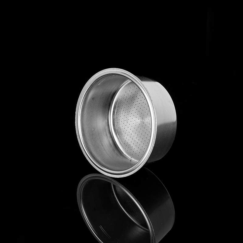 Kaffefilterkurv Rustfritt Stål 51mm Dobbelt - til Breville, Delonghi, Krups