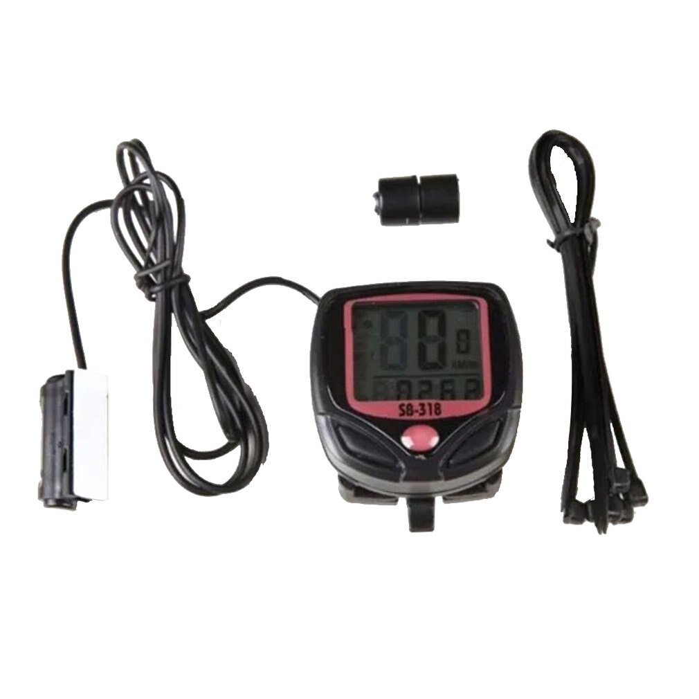 SB-318Wired Bicycle Bike Cycle Digital LCD Display Computer Speedometer Odometer Stopwatch Display Code Table