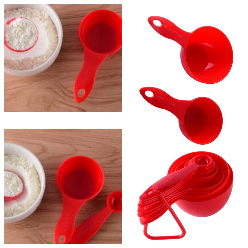 8 Pieces/set Measuring Spoons Spice DIY Cake Baking Measurement Kitchen Gauges Stackable Tablespoons Home Tool Accessories