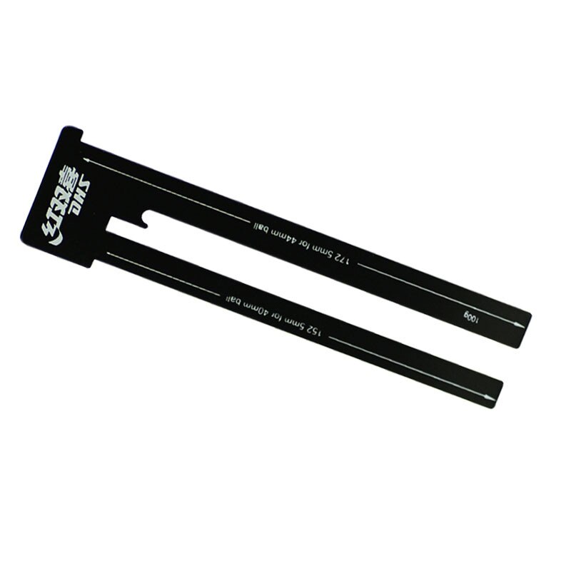 DHS table tennis umpire standard net measurer ruler for table tennis games ping pong ruler accessories: Default Title