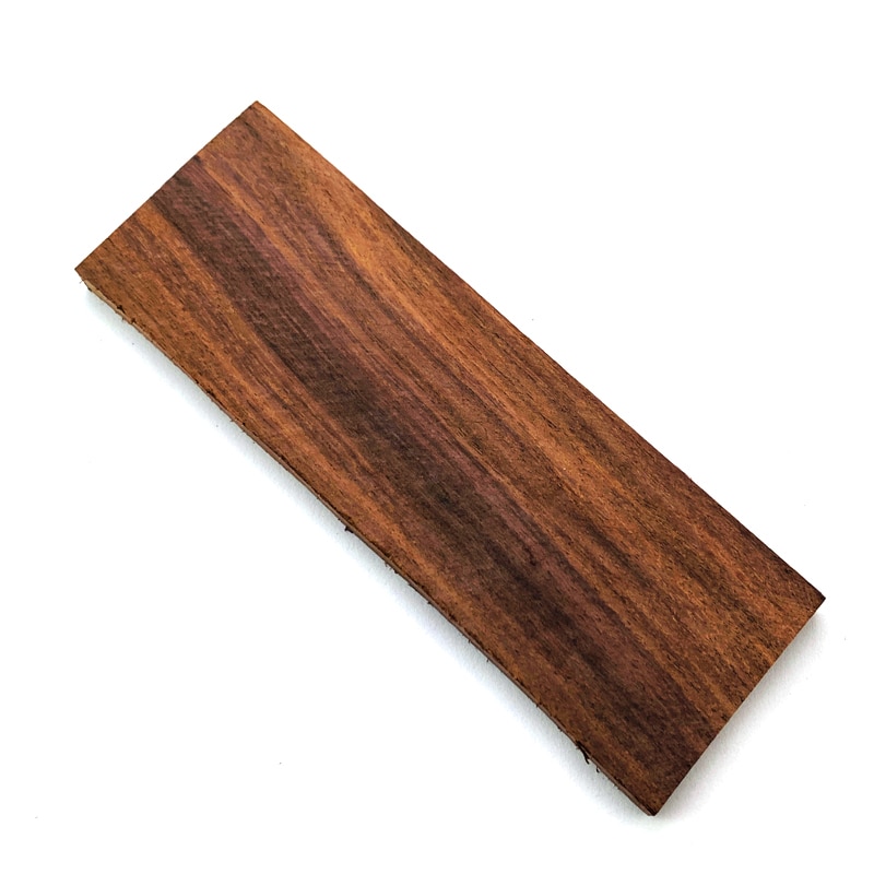 2 Stuks Diy Handvat Materiaal Indonesische Zwart Zuur Hout, Natuurlijke, Mes Handvat Patch Materiaal 120x40x8mm