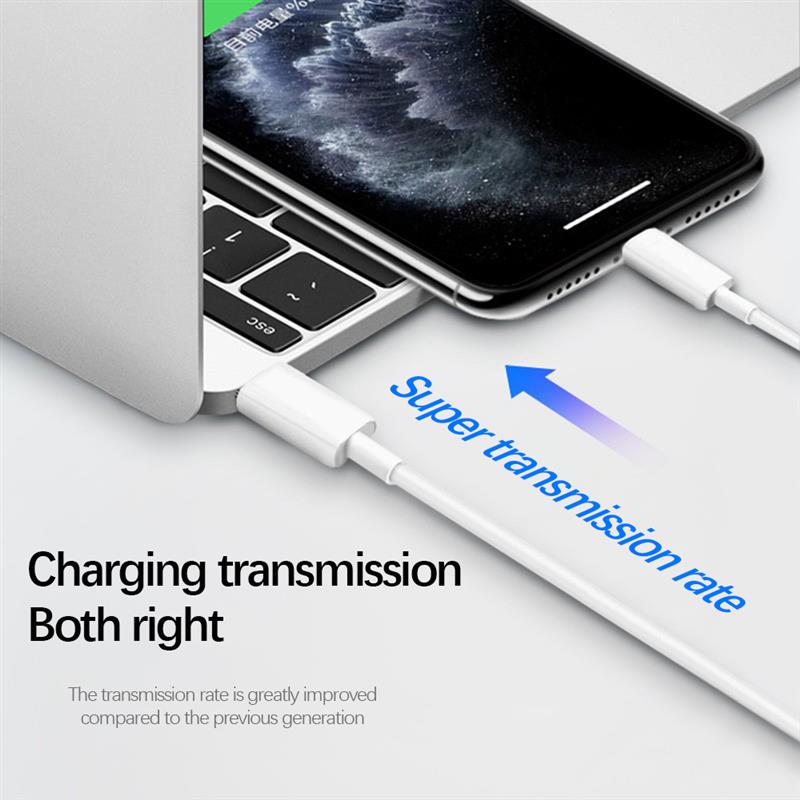 PD 18W Fast Charging Cable Type USB C For iPhone 13 mini 11 12 pro max Xs X xr 8 USB-C Type-C 3A quickly Charge Cable Data Line