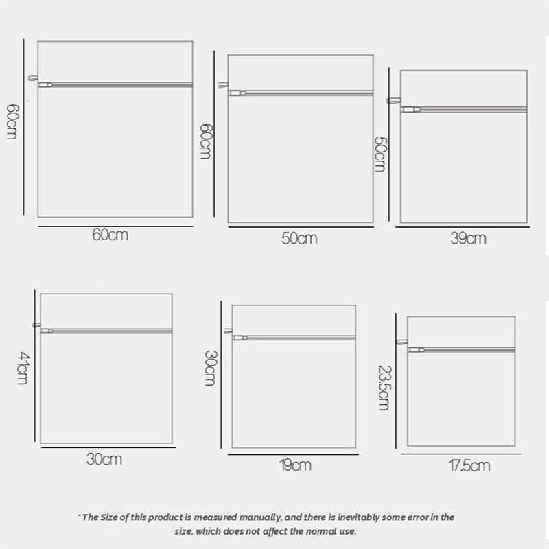 Bags for Wash Up Delicate Dirty Clothes Laundry Mesh Underwear Net Bra Large Washing Machine Products Socks Set Travel Container