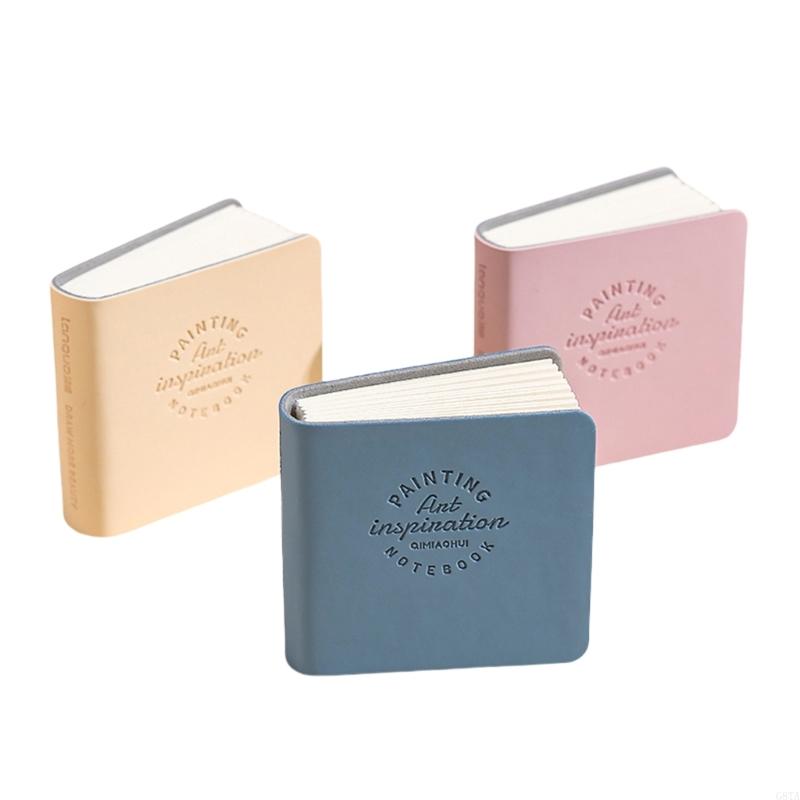 G8TA 3 PCS Tekenboek Aquarel Journal Small Sketchbook Waterconlor Paper: Roze