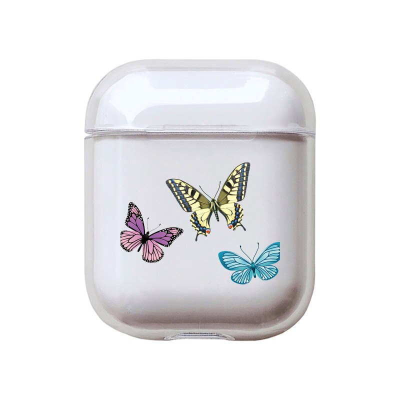 Funda de mariposa para Airpods Pro 2, funda bonita a la con dibujos, funda rígida para Airpods 2 Pro y cargador: WS162-8ForAirpods