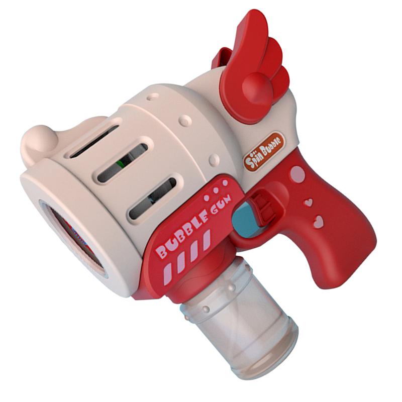 1Pc Schattige Grappige Licht Speelgoed Bubble Maker Bubble Blower Voor Kids Jongens Meisjes