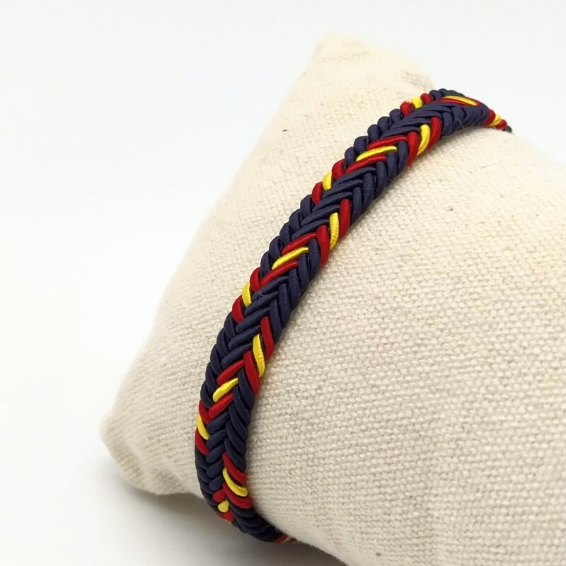 Spanje Vlag Armband Voor Vrouwen En Man Touw.