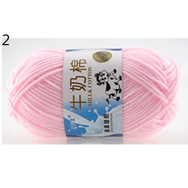 Warm DIY Milk Cotton Yarn Baby Wool Yarn for Knitting Children Hand Knitted Yarn Knit Blanket Crochet Yarn: 2