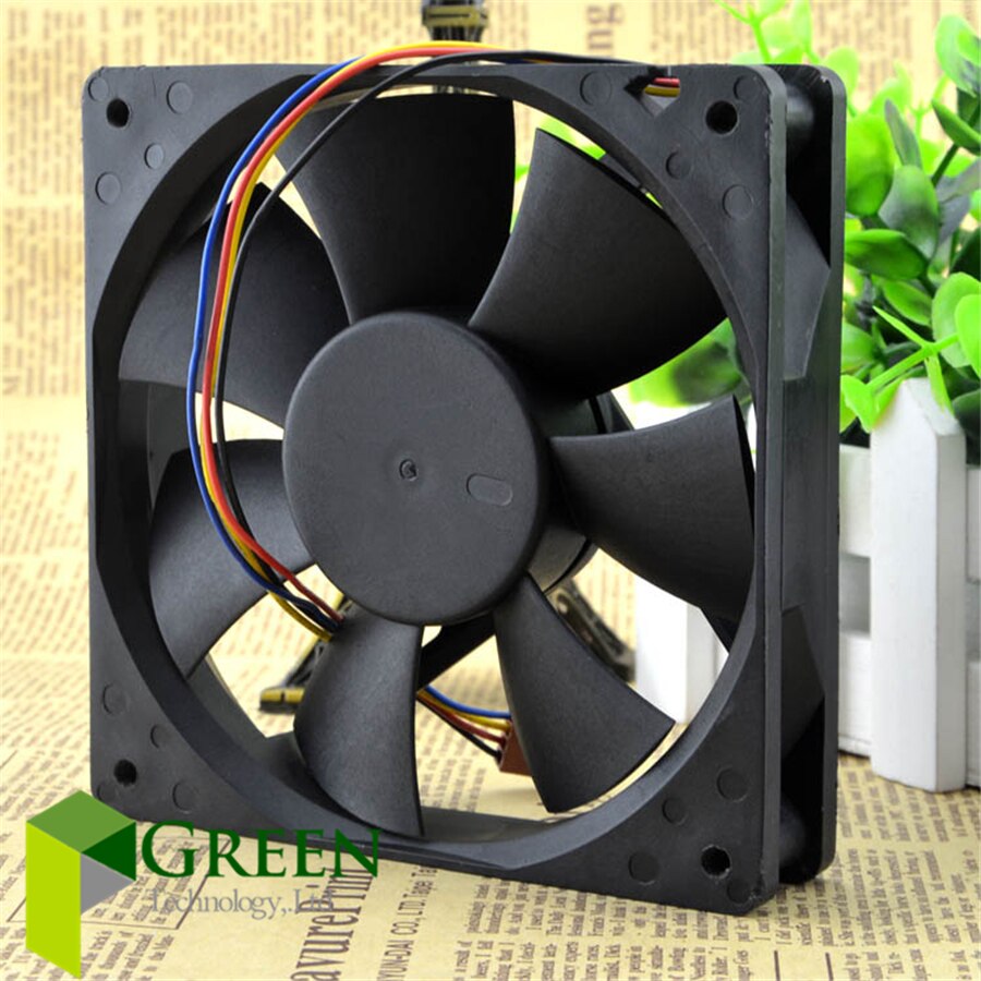 De Originele DA12025B12L 120Mm 1225 12025 120*120*25Mm 12*12*2.5Cm Chassis ventilator Met Kogellager 12V 0.3A 4PIN