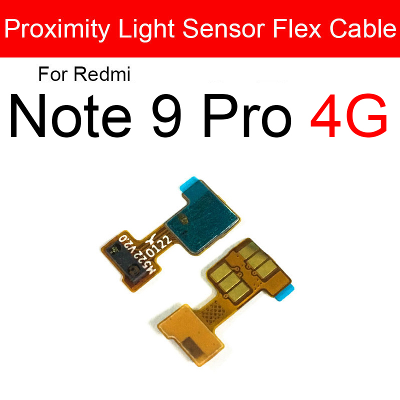 Sensor de proximidad de luz cinta flexible para Xiaomi Redmi Note 8 8T Pro Sensor de proximidad de distancia Cable flexible reparación piezas de repuesto