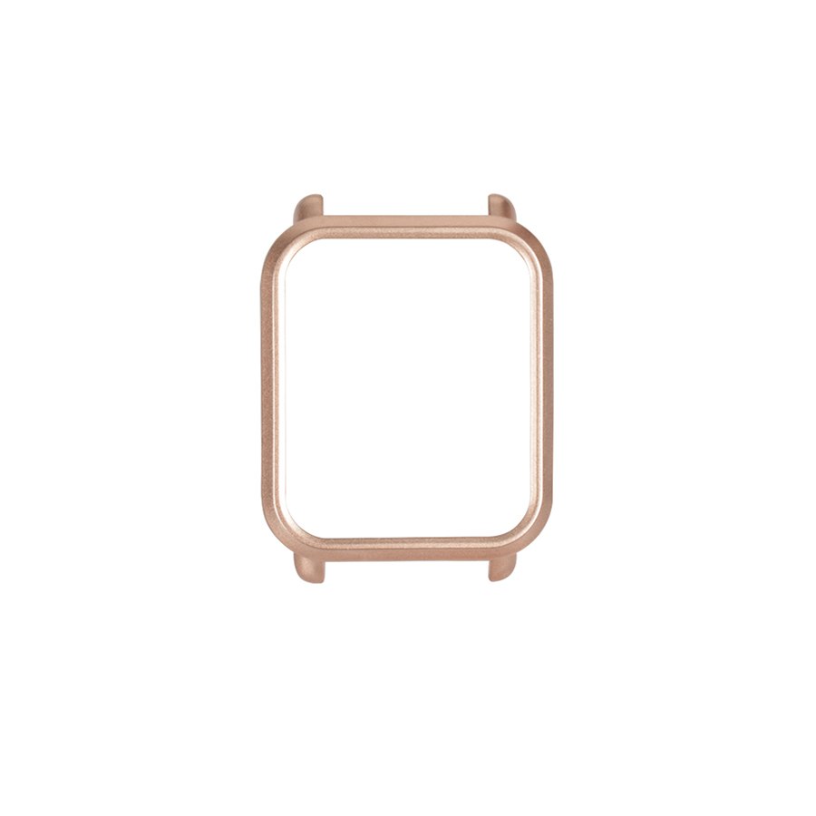 Funda protectora para reloj de PC para Xiaomi Huami Amazfit Bip Bit Youth Watch PC Shell Frame para accesorios de reloj Amazfit Bip: Champagne gold