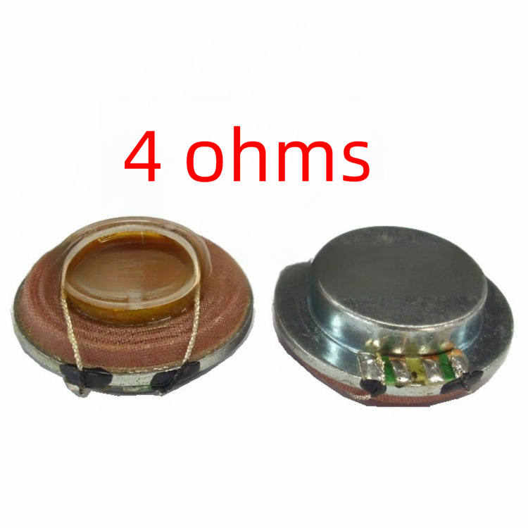Vibrating Speaker Violin Flat Resonance Amplification 35MM Vibration: Silver