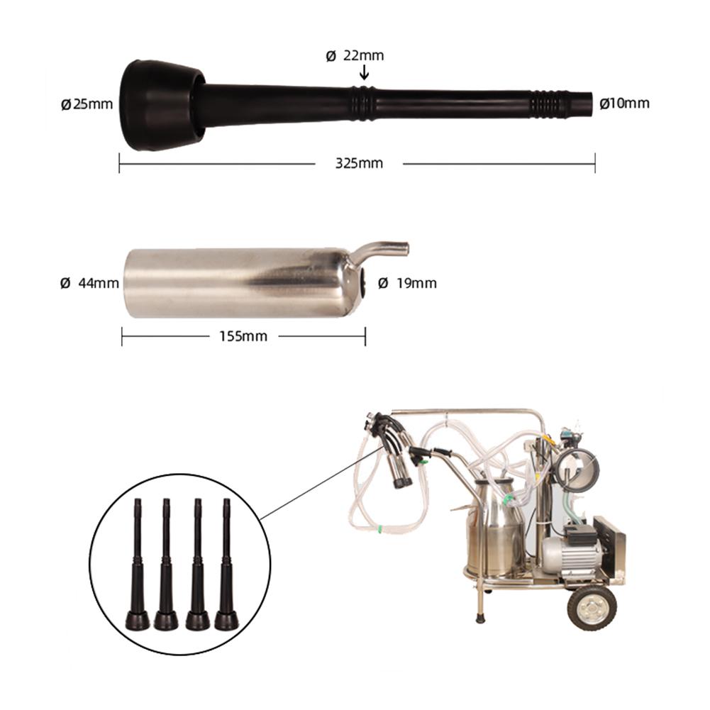 Milking Equipment Liners Rubber Long Liners Milk Teat Cup For Cow Milking Machine For Milking Machine Parts