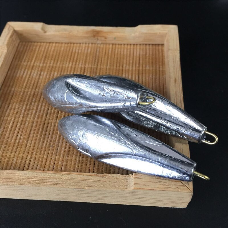 1 Pc 10G-200G Lood Sinkers Water Lood Gewichten Oval Split Shot Olijf In Lijn Vissen visgerei Accessoires Hollow En Effen