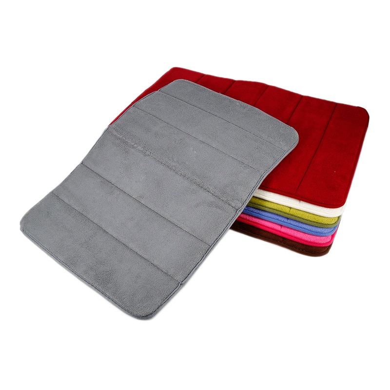 Teak douchemat, antislip badmat, douchemat voor badkamer, houten vloermat vierkant groot voor spa, thuis of buiten (50 x 35 cm (klein