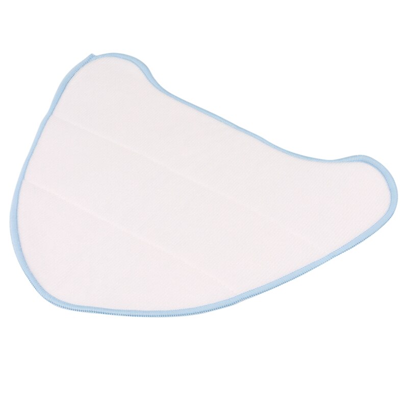 ! 5Pcs Herbruikbare Microfiber Pads Wasbare Doek Pad Voor Vax Stoom Mop Blauw