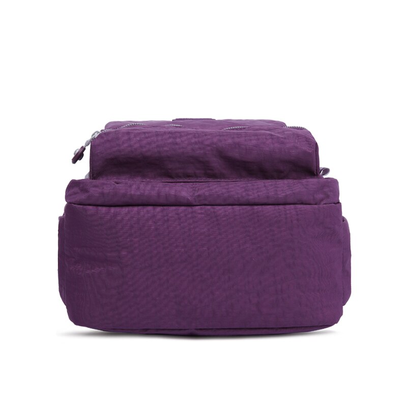 TEGAOTE-Mochila clásica de nailon para mujer, morral escolar para adolescentes, mochila de estudiante estilo pijo, morral femenino