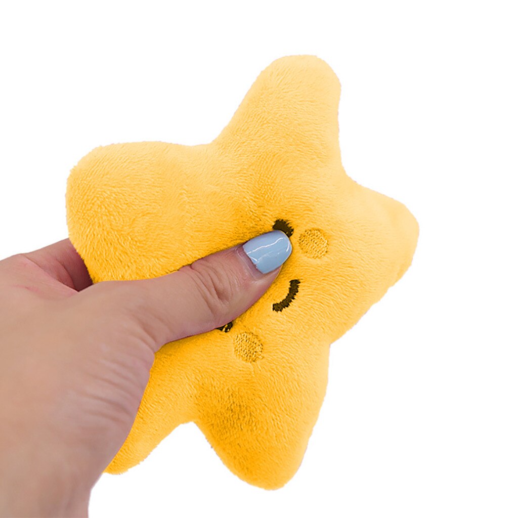 Jouets en peluche de dessin animé interactif | Animal de compagnie, étoile en peluche, entraîneur Vocal, chien BB fort, jouets à mâcher, chien de compagnie, pièces, directe Z618