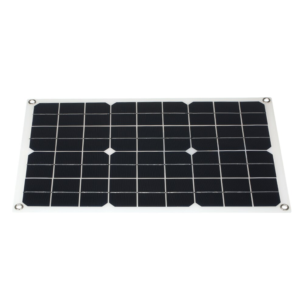 30W 18V USB car charge Interface Flexible Solar Panel System Battery Dual Output Solar Power Energy