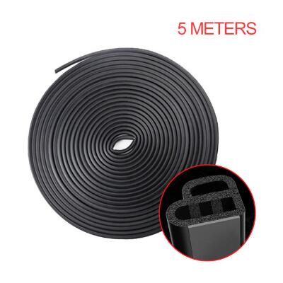 Faixa de vedação de borracha para porta de carro, tipo l, dupla camada, vedação, mercedes benz w202, w220, w204, w203, w210, w124, w211, w222, x204, amg, clk: 5m