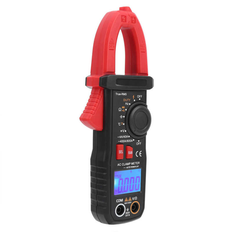 clamp multimeter ETCR6420 600V Auto Range Digital AC/DC Voltage True-RMS Tester Clamp Meter Multimeter amper clamp meter