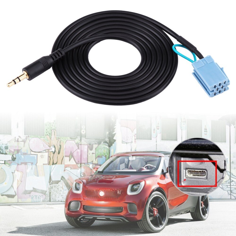 Auto Aux Adapter Kabel 3.5mm Plug Auto AUX Audio Kabel Adapter Voor Benz Smart 450 Auto-Styling