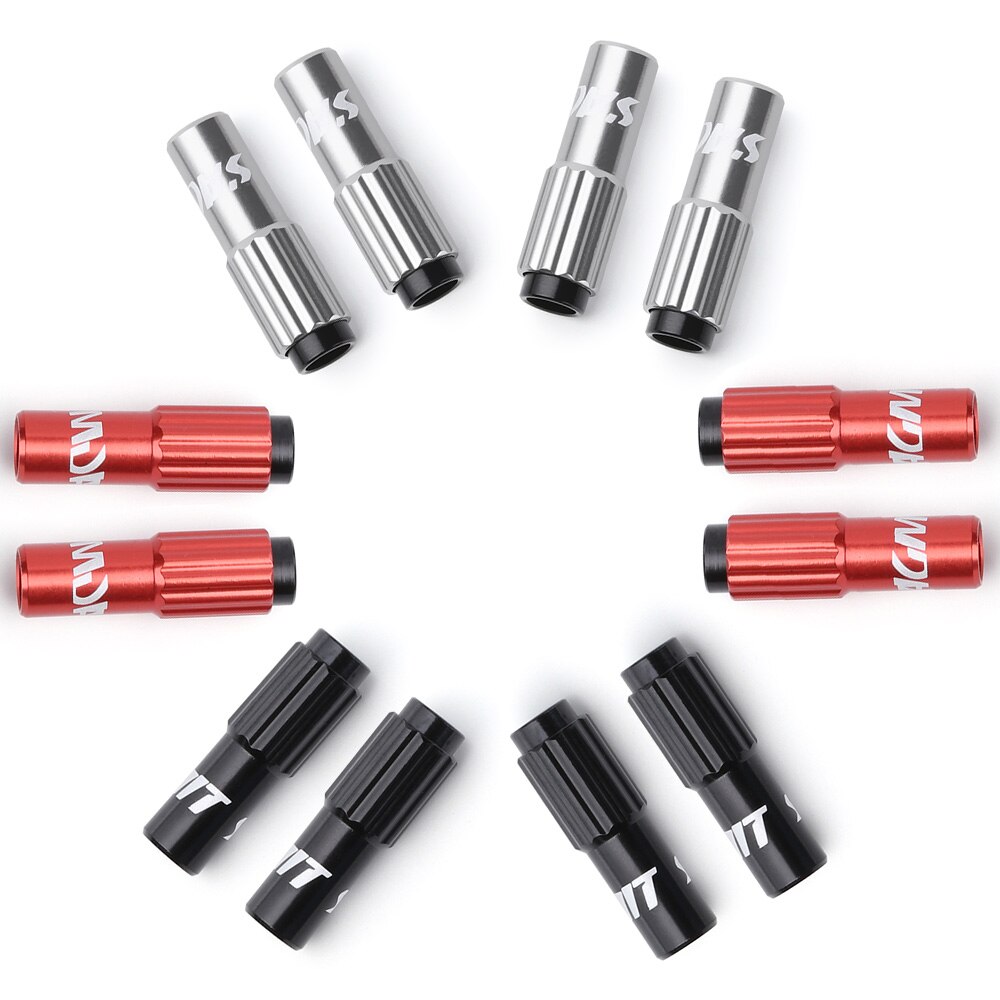 1/2Pcs MTB Bike Brake Cable Gear Shift Screws Connector Road Micro Adjustable Bicycle Shifter Line Parts Regulator Housing Caps