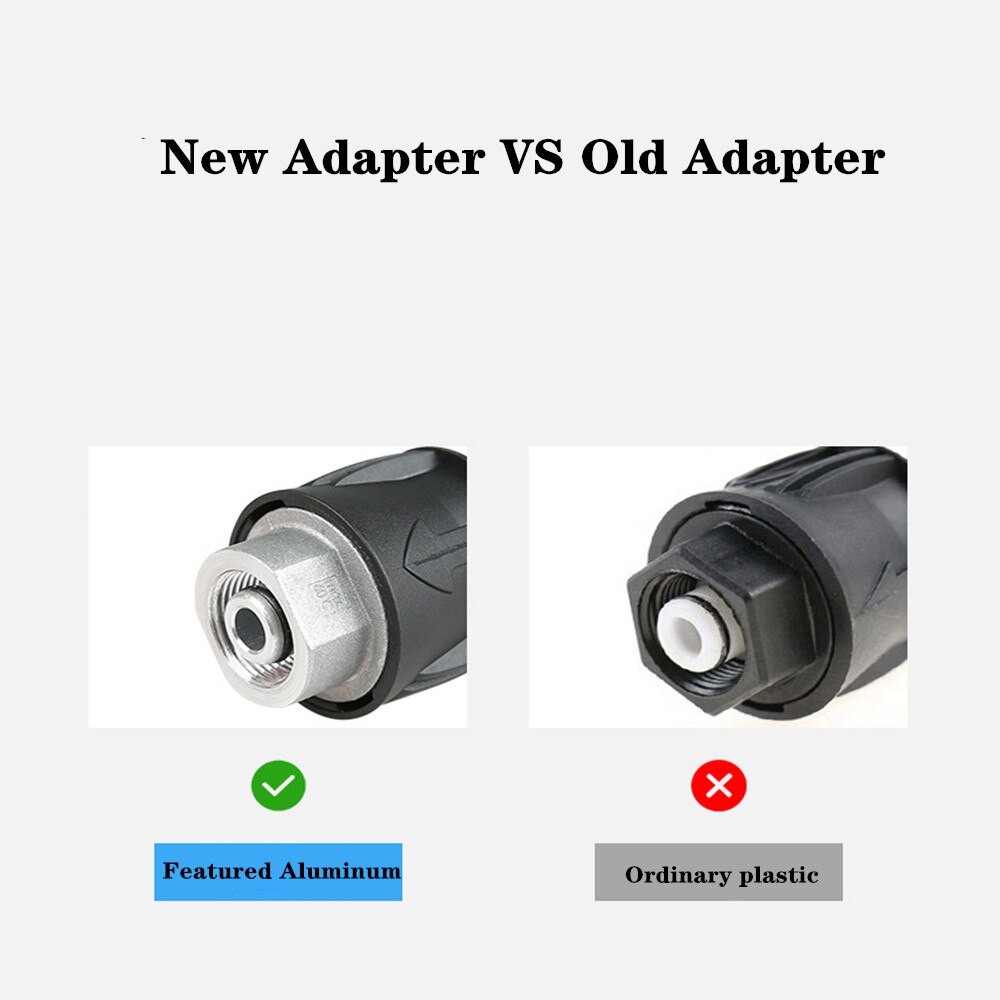 1Pc Pressure Washer Hose Connector Converter Power Washer Outlet Adapter M22 for Karcher Nilfisk Stihl High Pressure Washer Hose