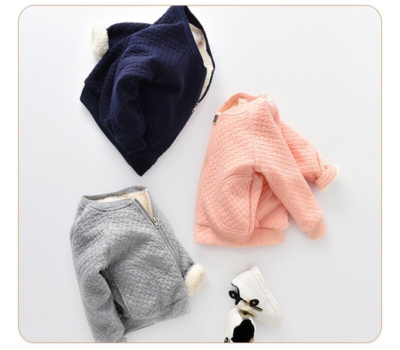 Neue Baby Mantel Jungen und Mädchen Dicke Herbst Winter Neugeborenen Jacke Baby Mantel 8BB029