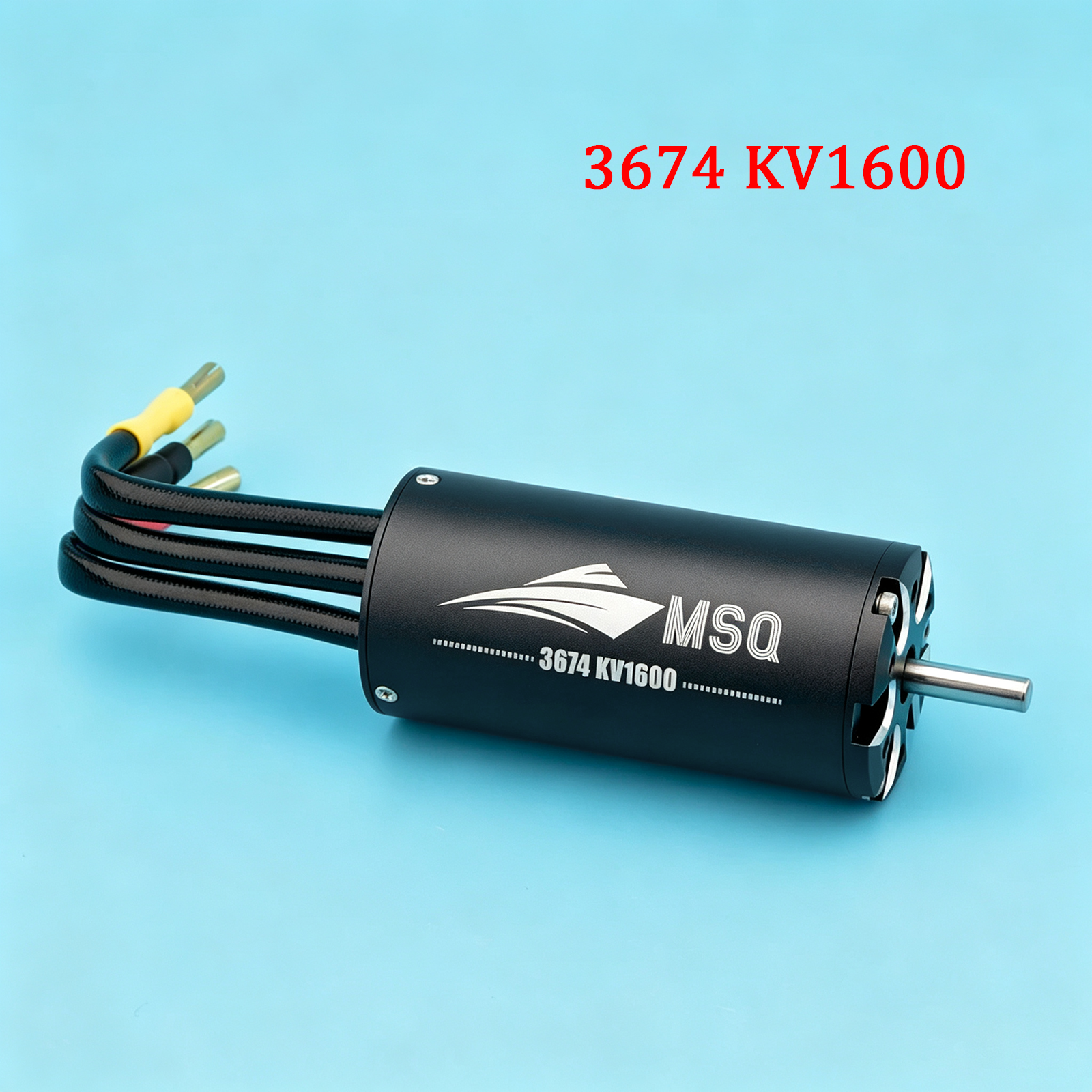 Ad alta Velocità MSQ 3650/3660/3674 Motore Brushless KV1600/1650/2000/2100/2200/2800/3400/3500 motore a 4 Poli Per La RC Marine Barche: 3674 1600KV