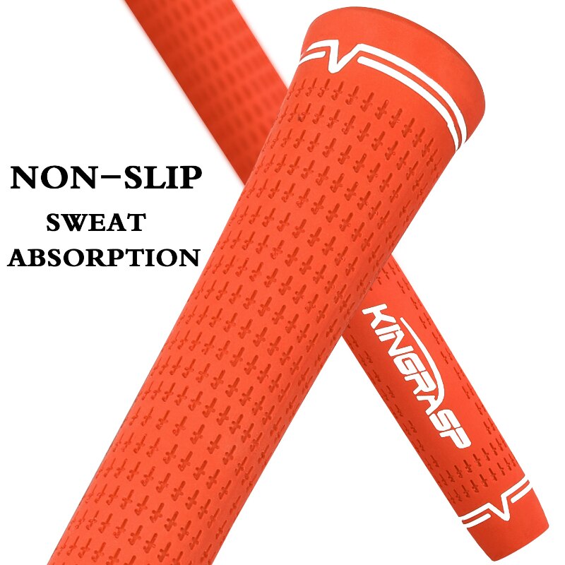 Standaard Golf Grips Rubber Golf Grips 5 Kleuren Golf Grip Club Putting Praktijk Golf Iron Grip Rubber Katoenen Draad Non-Slip Grip