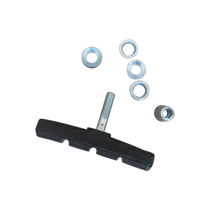 4 Piece Mountain Road Bike Brake Pads Bike Bicycle Braking V-Brake Holder Shoes Rubber Blocks Durable Cycling Accessories