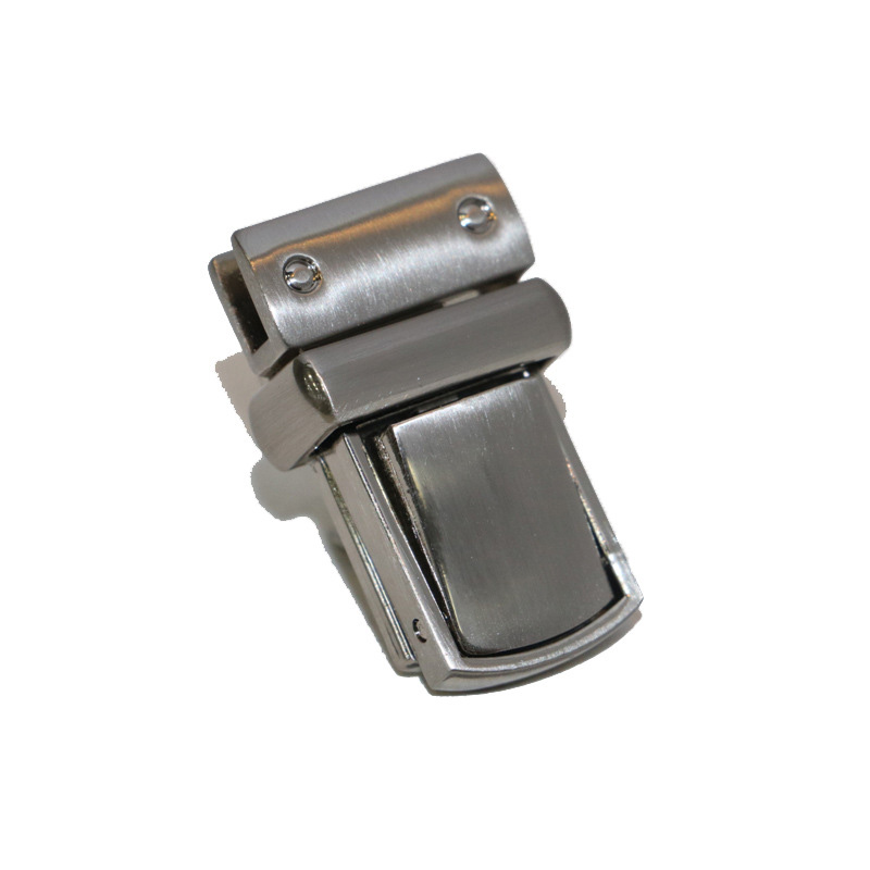 2 stk håndtaske taske låse spænde twist drej lås snaps til diy udskiftning poser pung lås lukning tilbehør: Sølv