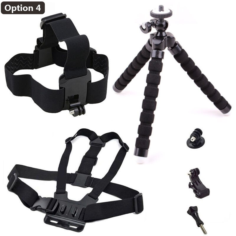 KFFTWWX-Accesorios de trípode para GoPro Hero 10, 9, palo de Selfie flotante, Bobber, para Go Pro 8, 7, 6, 5, 4, 3, SJ4000, ENEK, H9R: Option 4