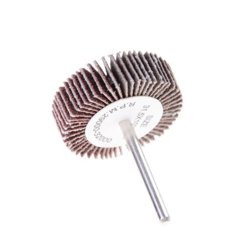 30mm 80 Grit Grinding Sanding Sandpaper Polisher Flap Wheel Rotary Parts Tool