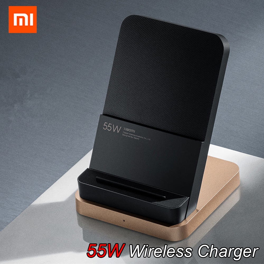 Langaton xiaomi 55w/30w -laturi maksimi pystysuora ilmajäähdytteinen langaton lataustuki nopea laturi xiaomi 10 : lle iphonelle