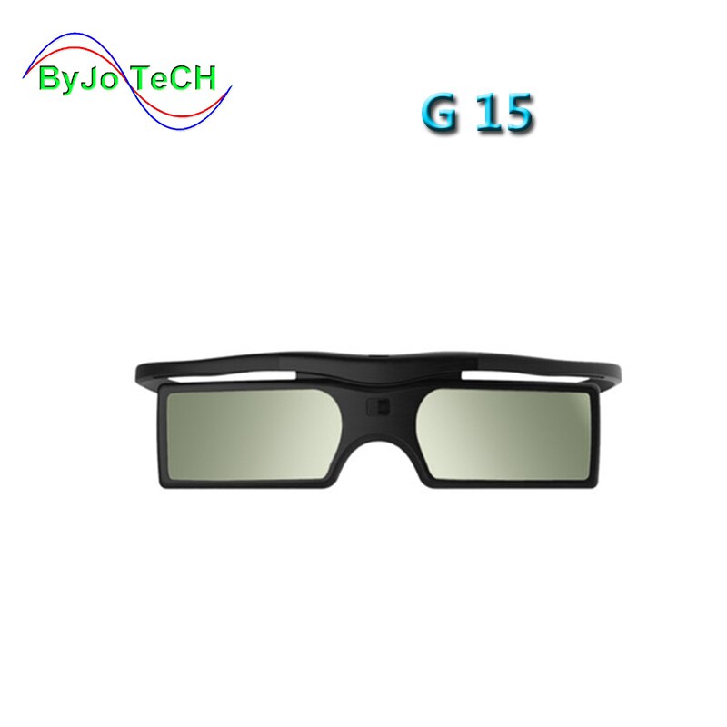 G15-DLP 3D Active Shutter Bril Voor Optoma voor LG voor Acer DLP-LINK DLP Link knop batterij 3D bril