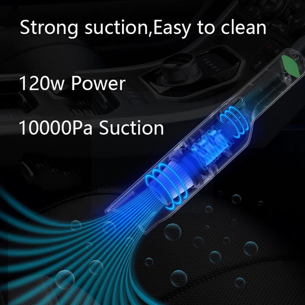 Wireless Car Vacuum Cleaner For Machine Cordless Portable Handheld Desktop Vacuum Cleaner For Home Home Appliance Car Produ W7E7